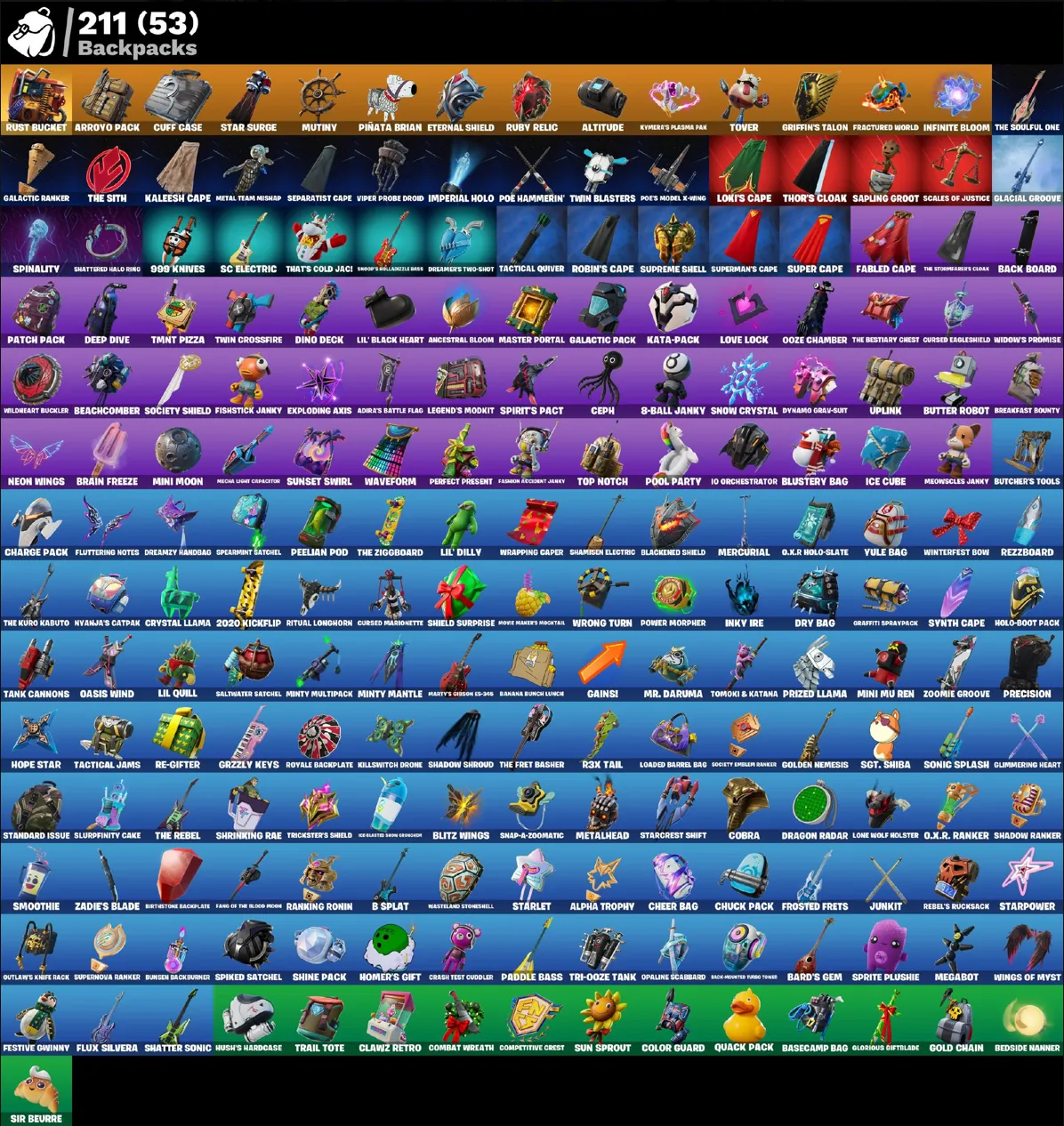 GHANGE MAIL • FN (ALL PLATFORMS) 💎 137(36 paids) skins | Full access | Warranty 